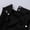 Black, variant on Aislor Big Girls Kids Mock Neck Criss-Cross Back Crop Tops Athletic Dance Sports Activewear