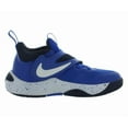 thumbnail image 2 of Nike Team Hustle D 10 PS Boys Shoes Size 13, Color: Hyper Royal/White/Obsidian, 2 of 5