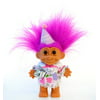 My Lucky Happy Birthday Troll In Flower Party Dress Wpresent 6 Troll Doll By Russ