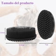 thumbnail image 2 of 2 pcs Cepillo de Baño de Silicona, Cepillo Corporal de Silicona, Utilizado para Bañarse, Durable y Fácil de Limpiar, Masajes y Exfoliación de la Piel, Negro+Morado, 2 of 4