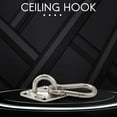 thumbnail image 2 of Heavy Duty Hammock Hanging Kit Eye Plates Ceiling Wall Mount Anchor Hooks Hanger for Swing Chair, 2 of 8