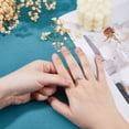 1Pc 925 Sterling Silver Adjustable Ring Findings Prong Ring Settings ...