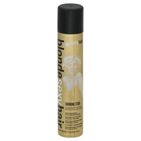 Shine Spray - Blonde Sexy Hair Shining Star Shine Enhancing & Color Preserving Spray, 3.4 oz