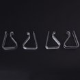 thumbnail image 1 of 4 Pcs Home Party Clear Plastic 20mm-35mm Desk Table Cloth Clips, 1 of 5