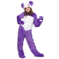 thumbnail image 1 of Furry Purple Panda Girls Costume, 1 of 1