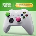 thumbnail image 6 of KontrolFreek No-Slip Thumb Grips – Zoomies Edition for Xbox/Playstation/Switch Controller, 6-Pack, Pink/Green, 6 of 7