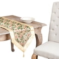 thumbnail image 3 of Saro Lifestyle Golden Bows Holiday Table Runner with Shimmer, 3 of 3