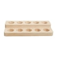 thumbnail image 4 of Rack de almacenamiento de aceite esencial de madera Rack de esmalte de uñas Multi tragamonedas Organizador de almacenamiento de botellas para 2 capa, 4 of 7