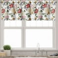 thumbnail image 3 of Ambesonne Spring Valance & Curtain, Lilacs Roses Flowers, 55"x30", Pale Pink Cream, 3 of 6