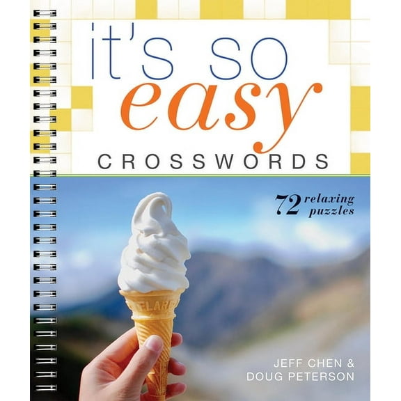 Easy Crosswords It's So Easy Crosswords, (Spiral-Bound)