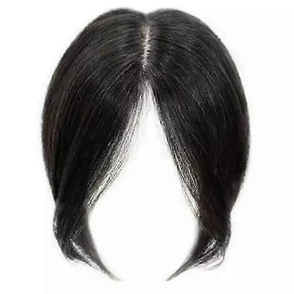 Real Topper Middle Side Part Human Hair Toppers for Women - Natural & Undetectable Hair Pieces