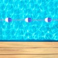 thumbnail image 1 of Swimming Pool Safety Divider Rope and Float Line, Separation Zones, Float Line, Safety Separator for Swimming Pools - Equipment for Dividing Yard Lanes, 1 of 5