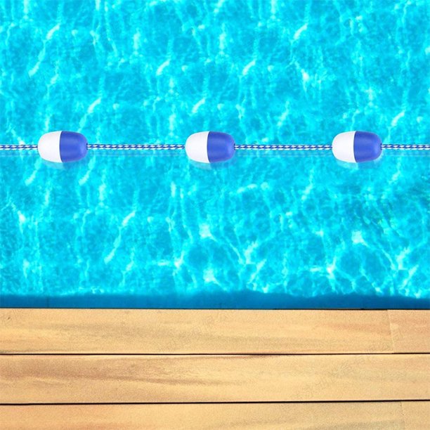 Cuerda Separadora de Seguridad para Piscinas y Línea de Flotadores, Zonas de Separación, Línea de Flotadores, Separador de Seguridad para Piscinas - Equipos para Separación de Vías de Patio TUNC Sencillez