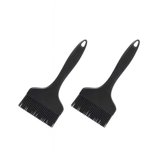 2X Extra-Large Pastry Brush-Silicone Basting Brush for Cooking, Heat Food BBQ, Dishwasher Safe