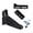Black, variant on NEXAVKPR Closing Automatic Door Closer Bracket Adjustable Speed Positioning Door Stop Protective Door Holder Hardware