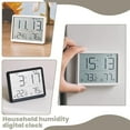 thumbnail image 3 of Magnetic Kitchen Clock Simple Digital Wall Clock, Multi-functional Temperature and Humidity Sticky Electronic Watch, 3 of 5