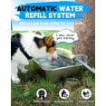 thumbnail image 2 of Dispensador automático de agua para perros PETIMI 7.6L 304 de acero inoxidable, 2 of 6
