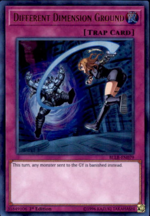 YuGiOh Different Dimension Ground BLLREN079