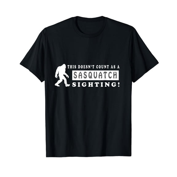 This Doesn't Count Tee Bigfoot T-Shirt