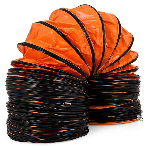 VEVOR 25FT Flexible Duct Hosing for 12 INCH Exhaust Fan PVC(12IN 25FT