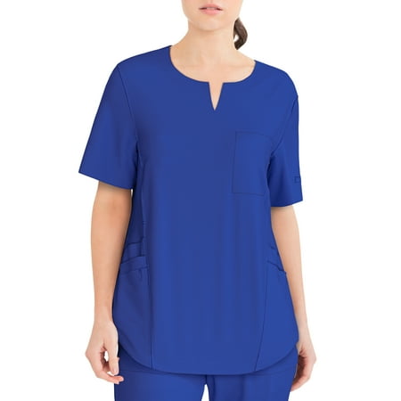 

ClimateRight by Cuddl Duds Modern Fit Short Sleeve Scrub Top (Women s) 1 Count 1 Pack