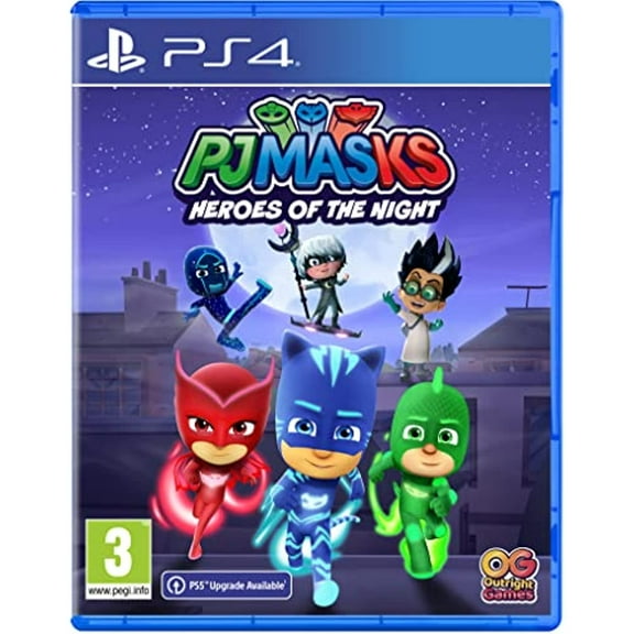 PJ Masks Heroes of the Night (4 PS4 / Playstation) It's Time to be a Hero!