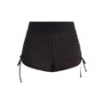 thumbnail image 3 of No Boundaries Crochet Swim Coverup Shorts, Women's, 3 of 5
