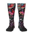 thumbnail image 2 of Lsque Paisley Printed Crew Socks Men's Women's LightWeight Thin Casual Calf Socks ,Knee High Socks,Cotton Socks, 2 of 9