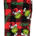 Dr. Seuss The Grinch Men's Pajama Pants Shirt and Socks 3 Piece Pajama Set (Large)