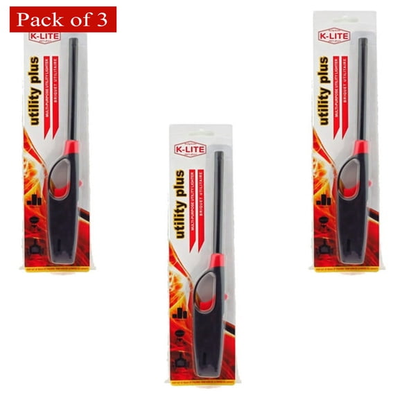 K-LITE Multi-purpose Utility Lighter (Pack of 3)
