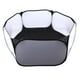 thumbnail image 1 of Corralito portátil ámster, juguetes para a prueba de mordeduras para mascotas, valla, accesorios pequeños, jaula a prueba de Escape para , negro Sunnimix Parque de animales pequeños, 1 of 8