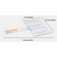 thumbnail image 3 of SDNall Barbecue Tools BBQ Grill Net Household Barbecue Net Clip Grilled Fish Clip, 3 of 9