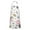 White Fairy Flower, variant on White Fairy Cat Pattern Apron-Garden Aprons for Women with Pockets-Cotton Linen Waterproof Kitchen Cooking Gardening Aprons Adjustable for Kitchen,Cooking,BBQ and Salon 33x27 Inch