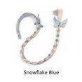 thumbnail image 4 of Peluca de dibujos animados Bling Bling Gold Hairpiece Hand Knitting Cosplay Easy to Wear Lustrous Periwig Delicado Exquisito Encanto Ropa, zapatos y accesorios Miscelánea azul copo de nieve Minnieouse AP013993-02, 4 of 6