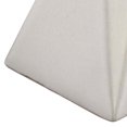 thumbnail image 3 of Benjara BM237093 3 in. Angular Ceramic Salt & Pepper Shaker, White, 3 of 5