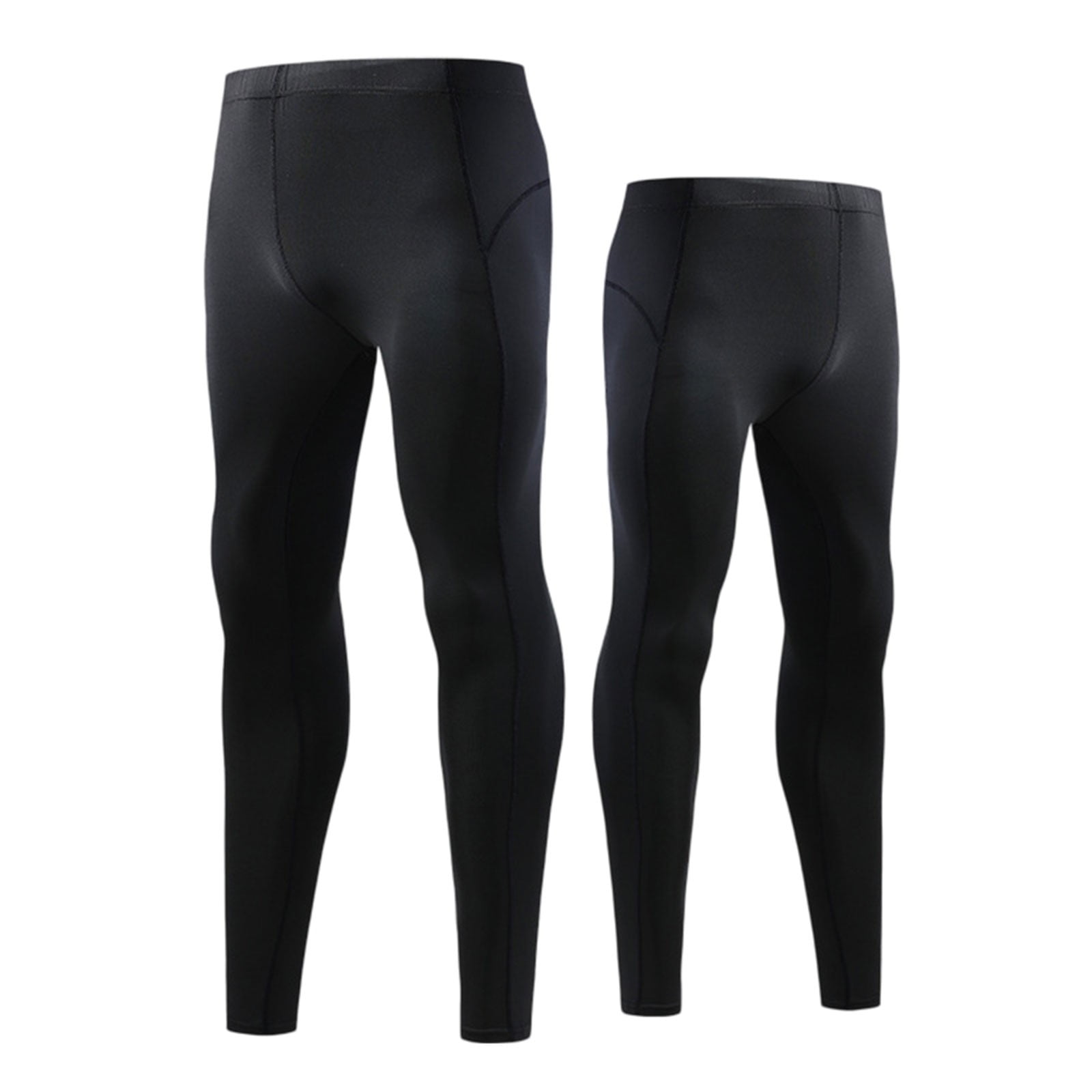 Otqutp Boys Sports Leggings Quick-Dry Stretch Base Layer Tights Breathable Compression Athletic Pants Kids Running Basketball Leggings