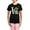 With Pink Camo Pant, variant on CafePress - Love_Shamrock_White Pajamas - Women's Short Sleeve Print T-Shirt and Pants Dark Cotton Pajama Set