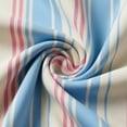 thumbnail image 4 of Women Blouses Dressy Casual 3/4 Sleeve Stripe Print Tops Business Work Office V Neck Shirts Spring Summer Outfits, 4 of 5