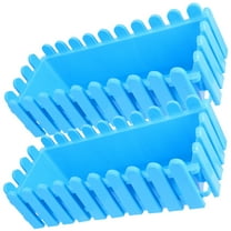 MERRYHAPY Flower Pot Classic Bonsai Style Blue 2Pcs Plastic Outdoor