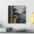 thumbnail image 4 of Saxophone in Neoclassicism - Canvas, 4 of 10