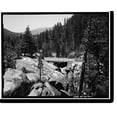 thumbnail image 2 of Historic Framed Print, Middle Fork Stanislaus River Bridge, Spans Middle Fork Stanislaus River at State Highwa, Dardanelle vicinity, Tuolumne County, CA, 17-7/8" x 21-7/8", 2 of 9