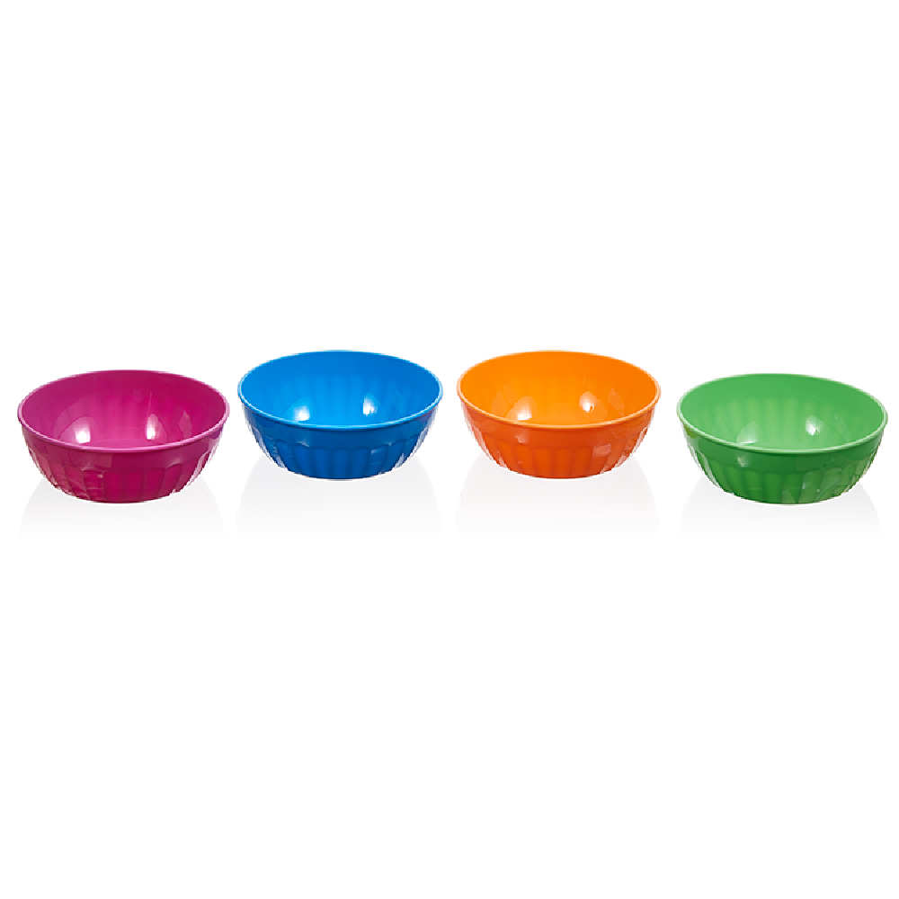 Buy Arrow Home Products 16 oz Plastic Bowl Assorted Colors, 8 Count