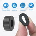 thumbnail image 4 of Uxcell 60 Pack Rubber Spacers 16mm OD x 8.5mm ID x 5mm Thick Round Anti Vibration Spacer Rubber Bushing Grommets Thick Rubber Washers for Home Car Accessories, 4 of 6