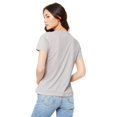thumbnail image 2 of BELLA+CANVAS T-Shirt Décontracté à Manches Courtes en Chiné CVC pour Femmes, 2 of 3