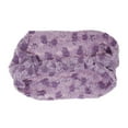 thumbnail image 2 of Unique Bargains 1 Pc Headband Flower Double-sided Wide Hairband for Women Purple, 2 of 5