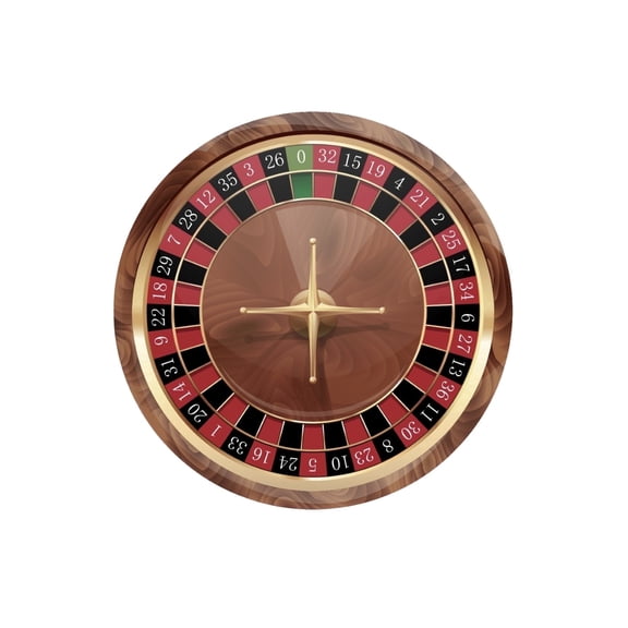 Casino Roulette Wheel Edible Image Icing Cake Topper for Quarter Sheet Cake, by TNCT