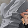 thumbnail image 5 of ABATAB Womens Wide Leg Sweatpants High Waisted Baggy Lounge Pants Drawstring Casual Athletic Joggers Trousers with Pockets, 5 of 5