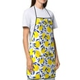 thumbnail image 4 of Easygdp Tropical Lemon Apron Waterdrop Resistant with 2 Pockets,Oil Resistant Cooking Kitchen Chef Apron for Women Men, 4 of 7