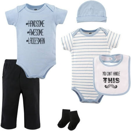 Hudson Baby Boy Layette Set, 6pc - Walmart.com