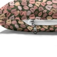 thumbnail image 4 of Flower Pet Bed, Pattern with Retro Tulips Springtime Garden Park Seasonal Nature Art, Chew Resistant Pad for Dogs and Cats Cushion with Removable Cover, 24" x 39", Cocoa Coral Cream, by Ambesonne, 4 of 4